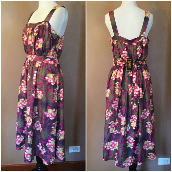 S.I.L.K. Pretty Colors Lined Dress - Picture 2 of 3